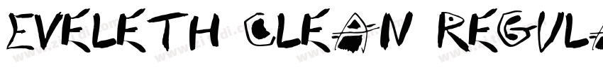 Eveleth clean regula字体转换